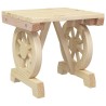 Repose-pied de jardin 40x36,5x38,5 cm bois massif sapin 557341557341