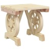 Repose-pied de jardin 40x36,5x38,5 cm bois massif sapin 557341557341