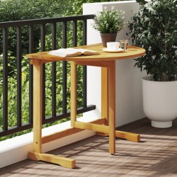Table pliable de balcon 90x60x72 cm bois d'acacia solide 557349557349