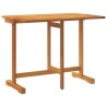 Table pliable de balcon 90x60x72 cm bois d'acacia solide 557350557350