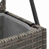 Jardinière Treillis Gris 105 x 30 x 170 cm Métал 557375557375
