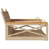 Balancelle beige 63x62x40 cm résine tressée 557382557382
