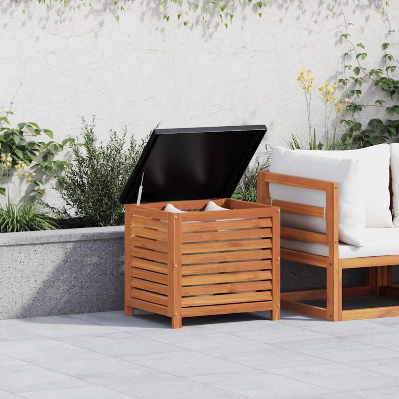 Boîte de rangement de jardin 60x50x55 cm bois d'eucalyptus 557405557405