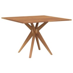 Table de jardin carrée 110x110x75 cm bois d'acacia solide 557409557409