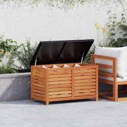 Boîte de rangement de jardin 90x48x55 cm bois d'eucalyptus 557410557410