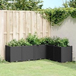 Jardinière noir 160x120x53 cm polypropylène 557412557412