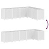 Jardinière blanc 160x120x53 cm polypropylène 557418557418