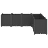 Jardinière noir 160x160x53 cm polypropylène 557425557425