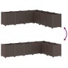 Jardinière marron 160x160x53 cm polypropylène 557428557428