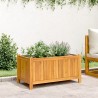 Jardinière avec doublure 80x42x40 cm bois massif d'acacia 557448557448