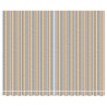 Tissu de remplacement pour auvent rayures multicolores 4x3 m 557451557451