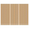 Tissu de remplacement pour auvent rayures multicolores 5x3,5 m 557454557454