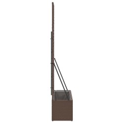 Jardinière Treillis Marron 105 x 30 x 170 cm Métал 557458557458
