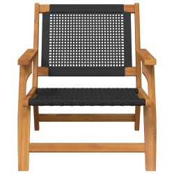 Mobilier de jardin 2 pcs Noir 67 x 78 x 73 cm 557464557464