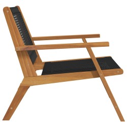 Mobilier de jardin 2 pcs Noir 67 x 78 x 73 cm 557464557464