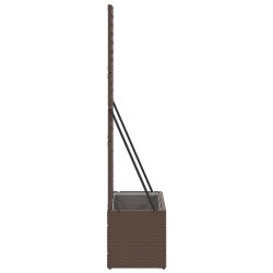 Jardinière Treillis Marron 70 x 30 x 135 cm Métал 557470557470