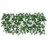 Treillis de lierre artificiel extensible vert 180x30 cm 557481557481