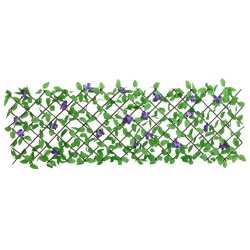 vidaXL Treillis de lierre artificiel extensible vert 180x70 cm 557490557490