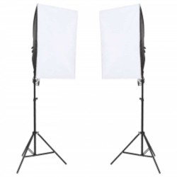 Kit de studio photo avec éclairage et toile de fond 557495557495