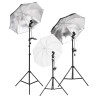Kit de studio photo avec éclairage toile de fond et réflecteur 557501557501