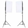 Kit de studio photo avec éclairage toile de fond et réflecteur 557505557505