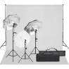Kit de studio photo avec éclairage et toile de fond 557524557524