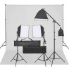 Kit de studio photo avec éclairage et toile de fond 557528557528