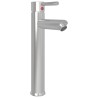 Lavabo de bain avec robinet et drain à poussoir Verre trempé 557566557566