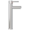 Lavabo de bain avec robinet et drain à poussoir Verre trempé 557589557589