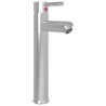 Lavabo de bain avec robinet et drain à poussoir Verre trempé 557595557595