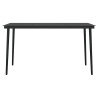 Ensemble à manger de jardin 7 pcs Noir 557605557605