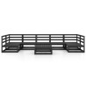 Salon de jardin 8 pcs bois de pin massif 557620557620