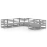 Salon de jardin 8 pcs bois de pin massif 557623557623