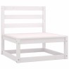 Salon de jardin 6 pcs avec coussins Bois de pin massif 557651557651
