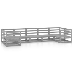 Salon de jardin 7 pcs Bois de pin massif 557664557664
