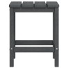 Chaises de jardin Adirondack repose-pied table PEHD Anthracite 557667557667