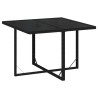 Ensemble à manger de jardin coussins 9pcs Résine tressée Noir 557670557670