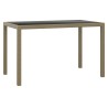 Ensemble à manger de jardin et coussins 3 pcs Poly rotin Beige 557691557691
