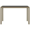 Ensemble à manger de jardin et coussins 3 pcs Poly rotin Beige 557691557691