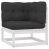 Salon de jardin 6 pcs avec coussins Bois de pin massif 557708557708