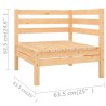 Salon de jardin 10 pcs Bois de pin massif 557740557740