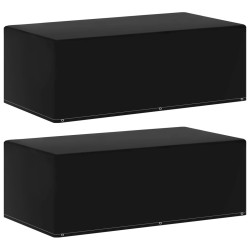 Housses de meubles de jardin 2pcs 6œillets barbecue 170x90x60cm 557750557750