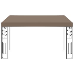 Belvédère mural 4x3x2,5 m Taupe 557779557779
