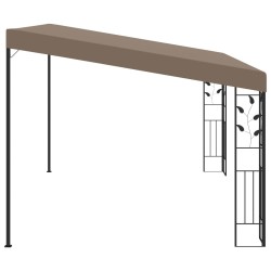 Belvédère mural 4x3x2,5 m Taupe 557779557779