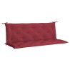 Coussin de banc de jardin rouge bordeaux tissu oxford 557784557784