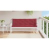 Coussin de banc de jardin rouge bordeaux tissu oxford 557784557784