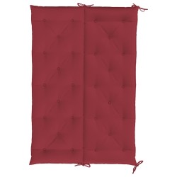 Coussin de banc de jardin rouge bordeaux tissu oxford 557784557784