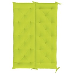 Coussin de banc de jardin vert vif 150x(50+50)x7cm tissu oxford 557787557787