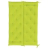 Coussin de banc de jardin vert vif 150x(50+50)x7cm tissu oxford 557787557787