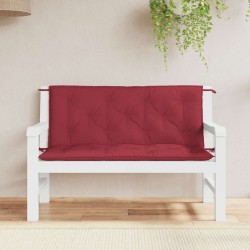 Coussin de banc de jardin rouge bordeaux tissu oxford 557790557790